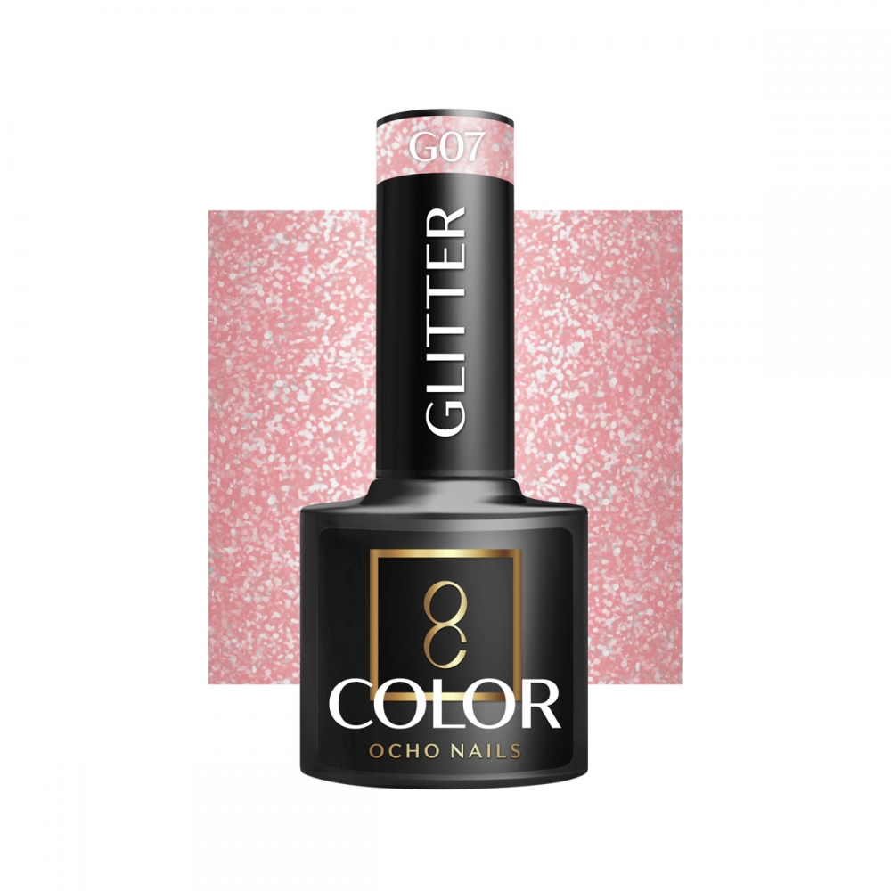 OCHO NAILS Hybrid nail polish glitter G07 -5 g (147466)