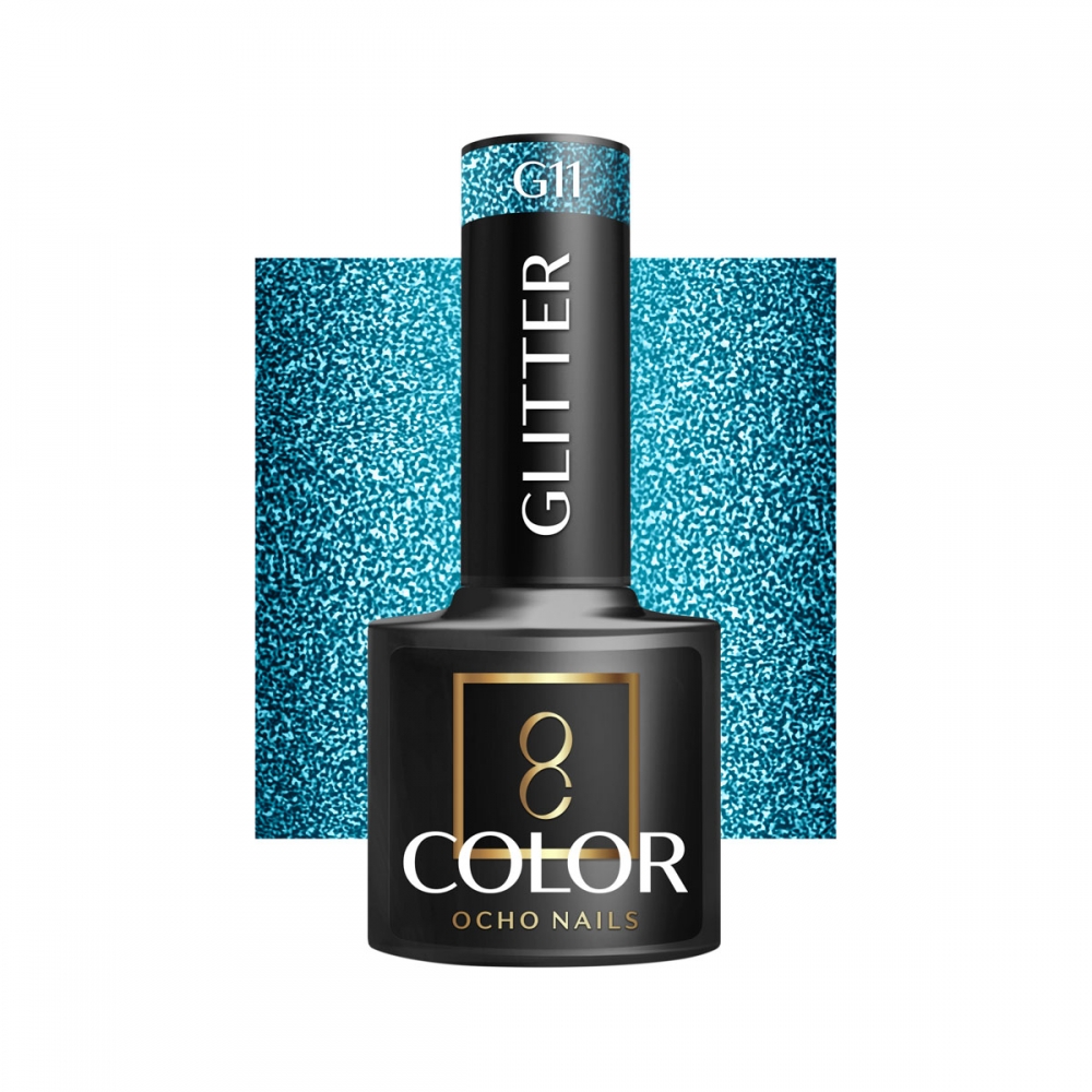 OCHO NAILS Hybrid nail polish glitter G11 -5 g (147470)