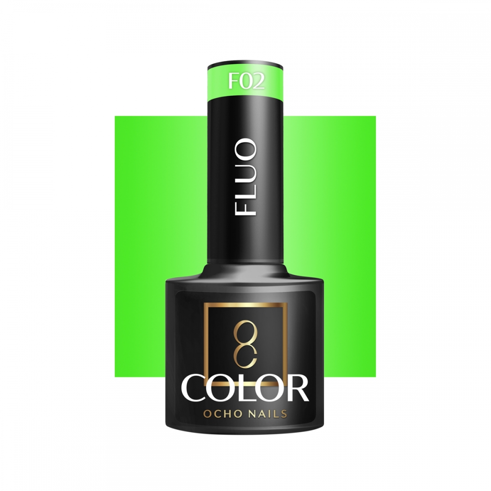 OCHO NAILS Hybrid nail polish fluo F02 -5 g (147472)