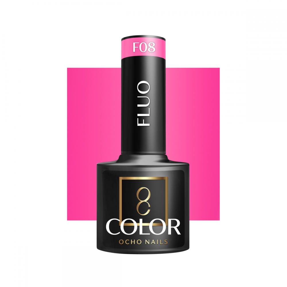 OCHO NAILS Hybrid nail polish fluo F08 -5 g (147478)