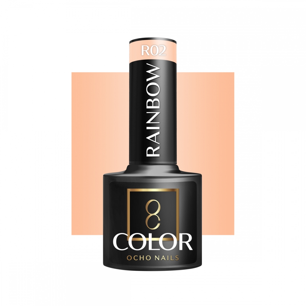 OCHO NAILS Hybrid nail polish rainbow R02 -5 g (147489)