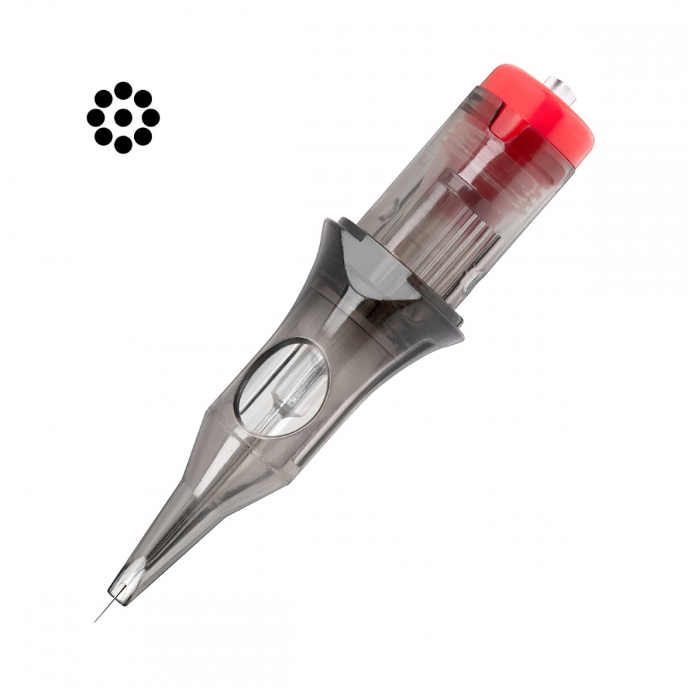 Tattoo Cartridge EL CARTEL V2 0.35 9RL Medium taper 10pcs. (147903)