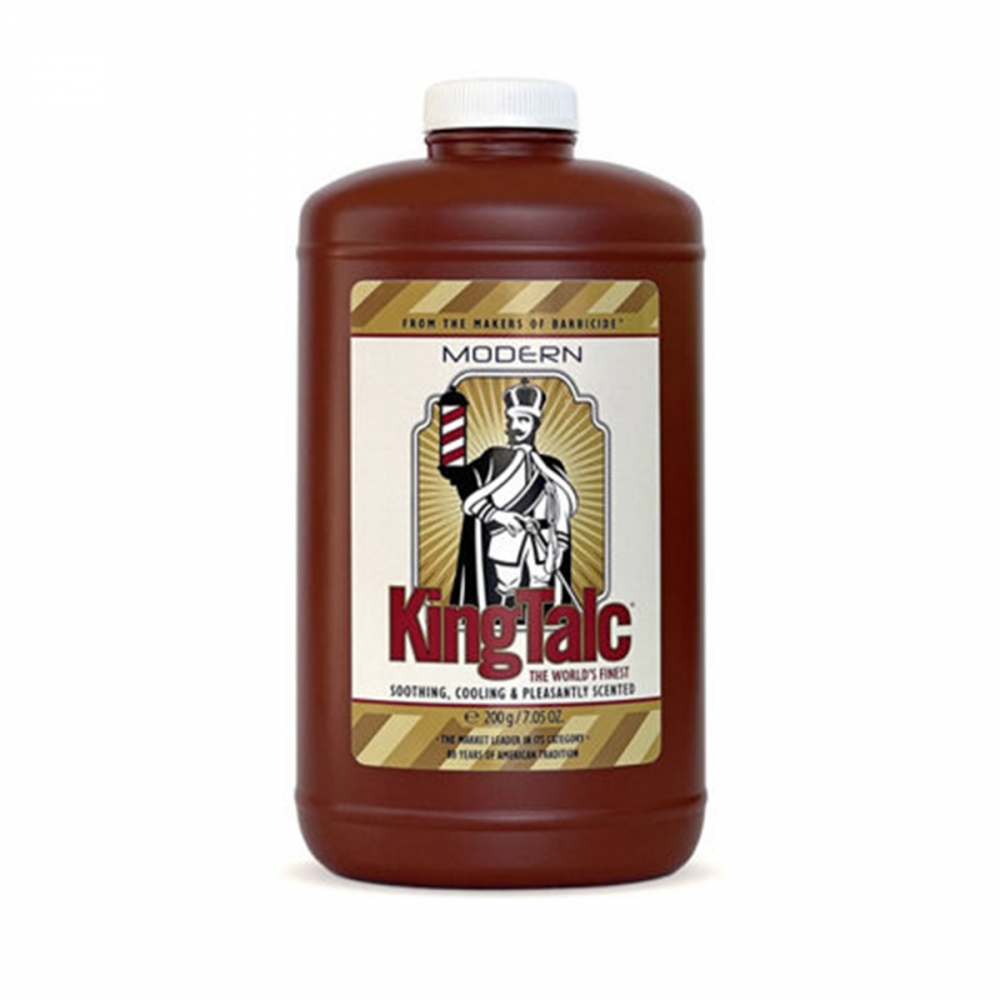 Barbicide king talc talc for skin Modern 200 g   (148013)