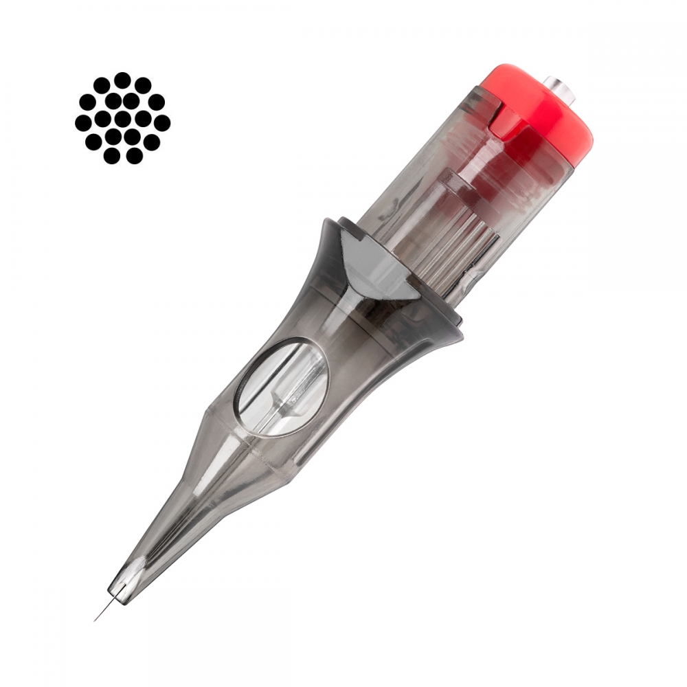 Tattoo Cartridge EL CARTEL V2 0.30 18RL Medium taper 10pcs. (147898)