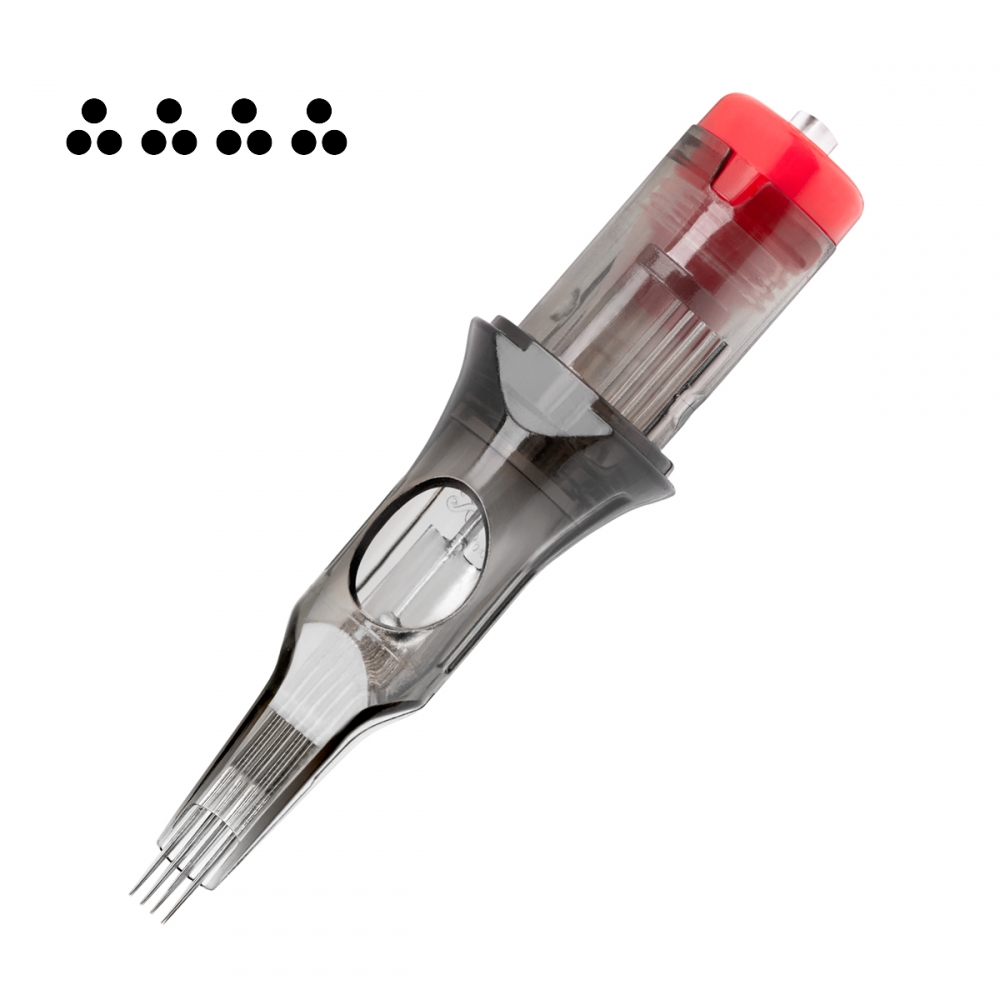 Tattoo Cartridge EL CARTEL V2 - 4 InRow 0.25 3RL Long Taper 10 pcs. (147941)