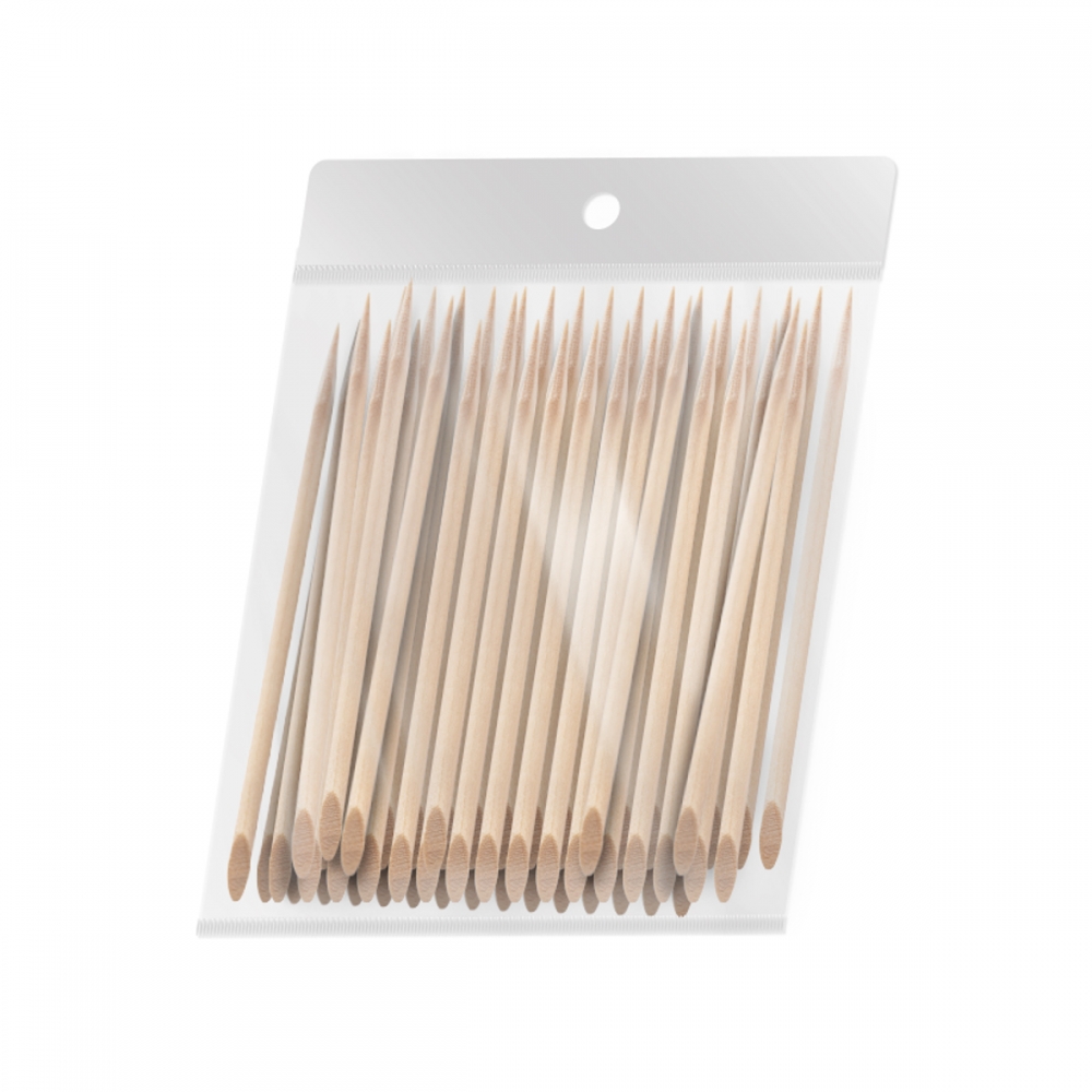 100 pcs. Wooden manicure cuticle sticks 11,5 cm OCHO NAILS (147357)