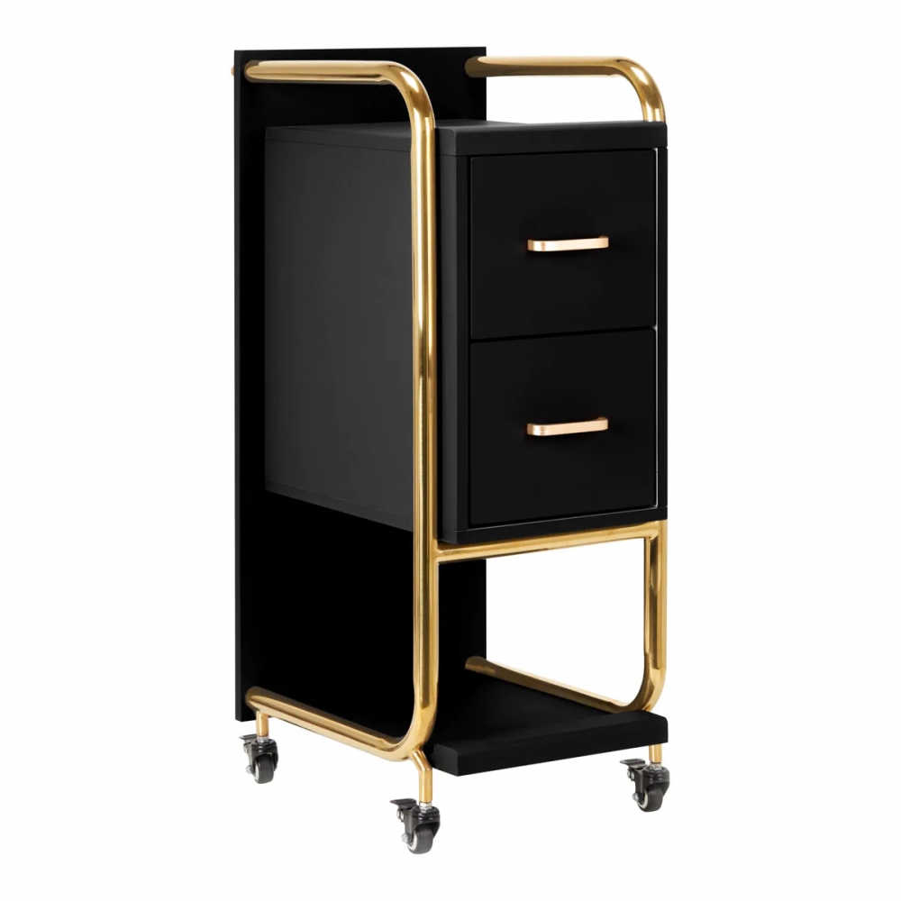 Gabbiano hairdressing assistant Solo gold – black (141233)