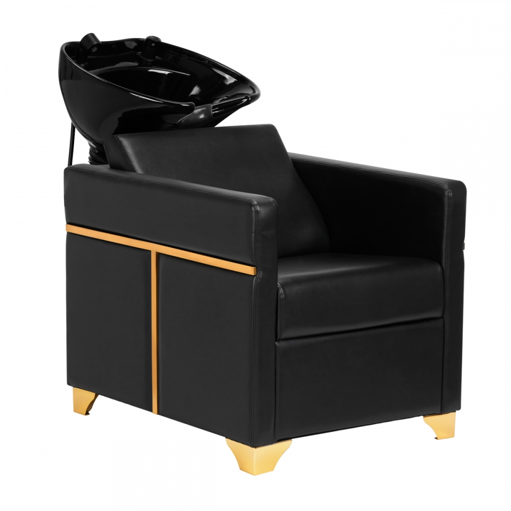 Hairdressing wash unit Toledo black (148045)