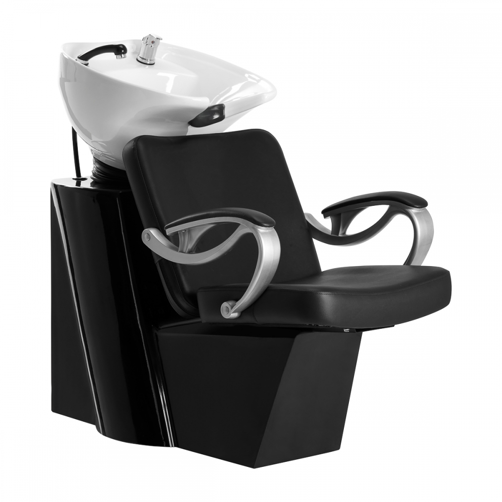 Gabbiano hairdressing wash unit ZA31 black (148173)