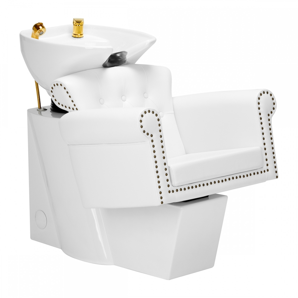 Gabbiano hairdressing wash unit Berlin gold white (112855)