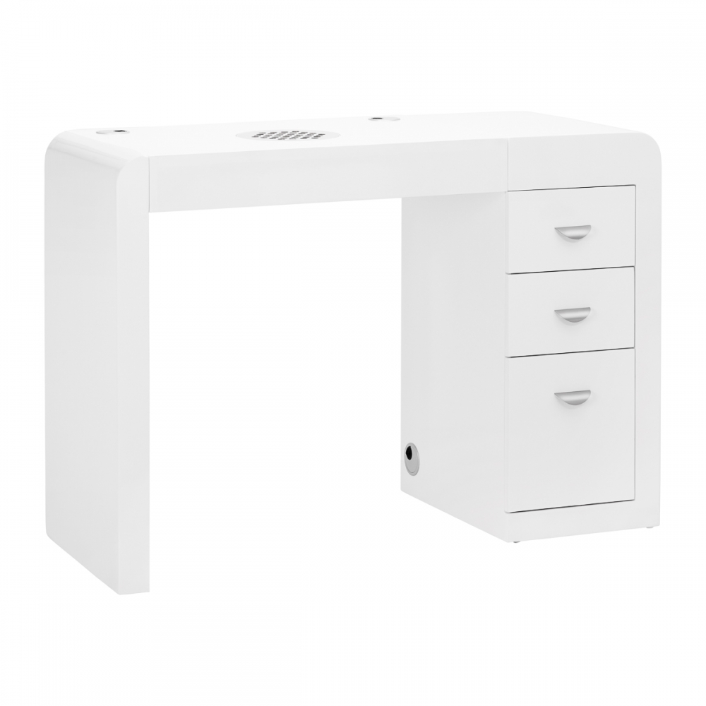Cosmetic desk 312 white left (141617)