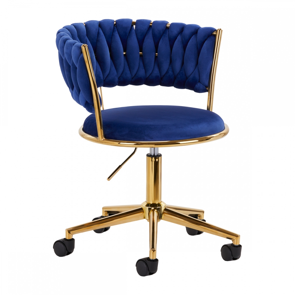 4Rico swivel chair QS-GW01G navy blue (148121)