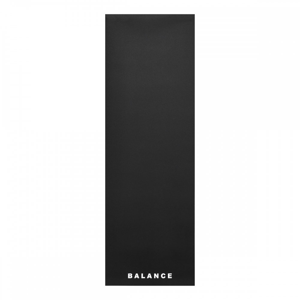 YOGA MAT BALANCE PVC BLACK (149577)