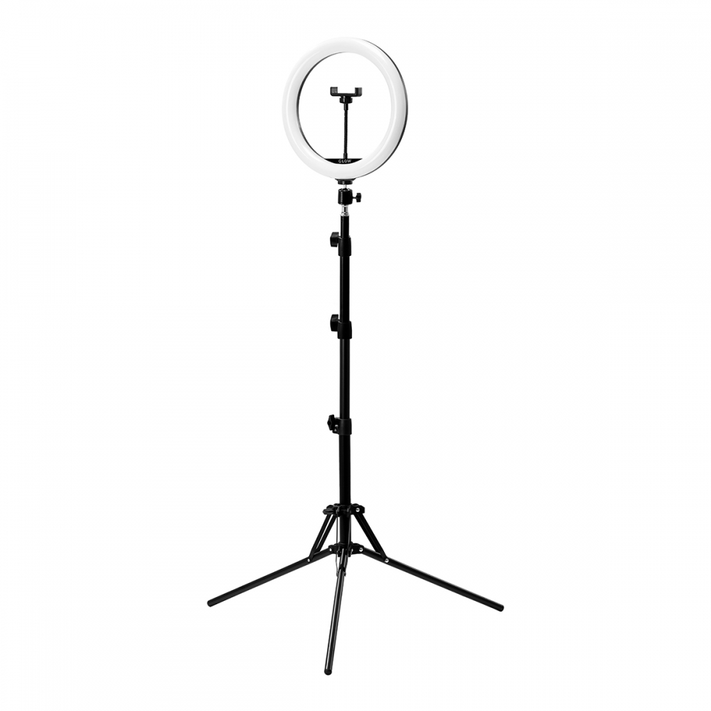 GLOW ring lamp ring 10" bsc with tripod 10W (148018)