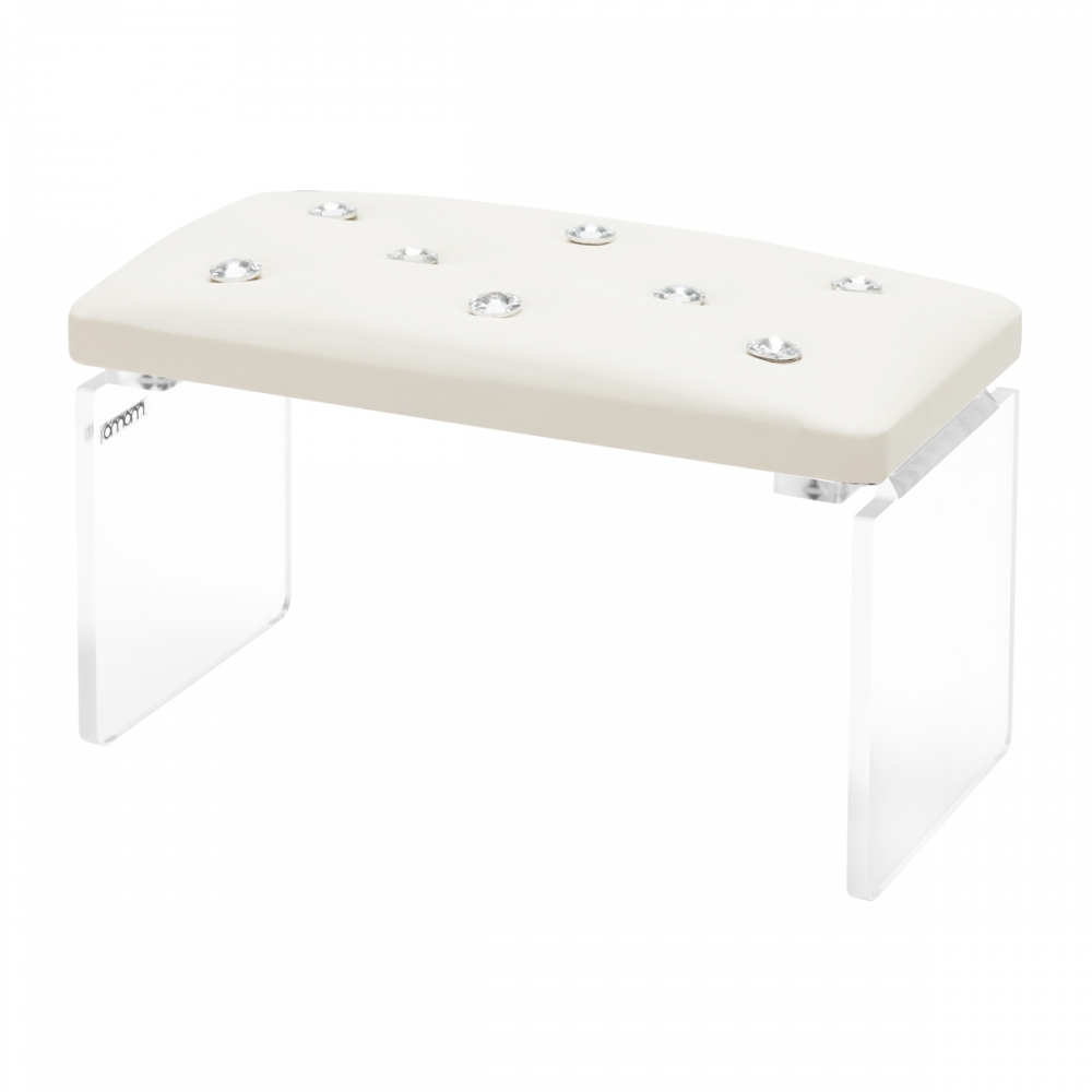 Momo Diamond manicure support stand Ecru (148124)