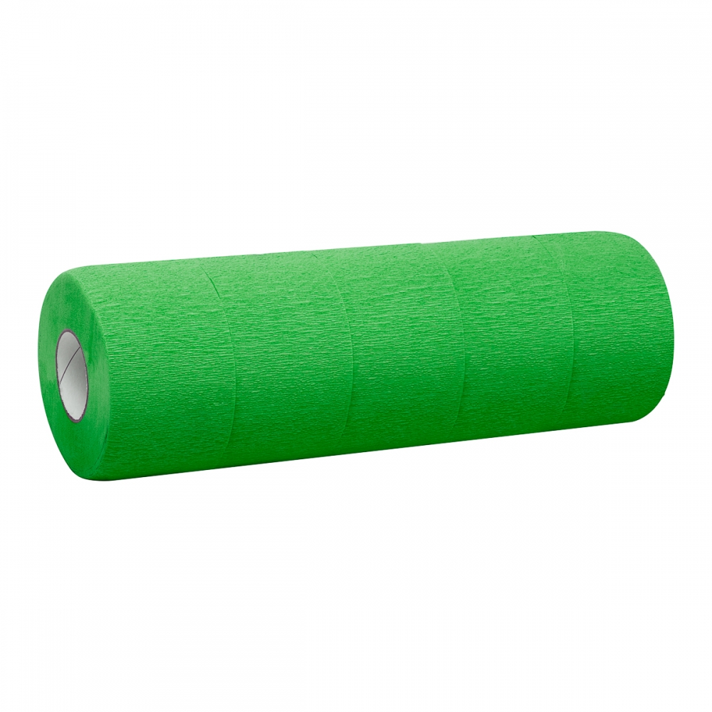 Hairdressing paper collar 5 pcs. green (148483)