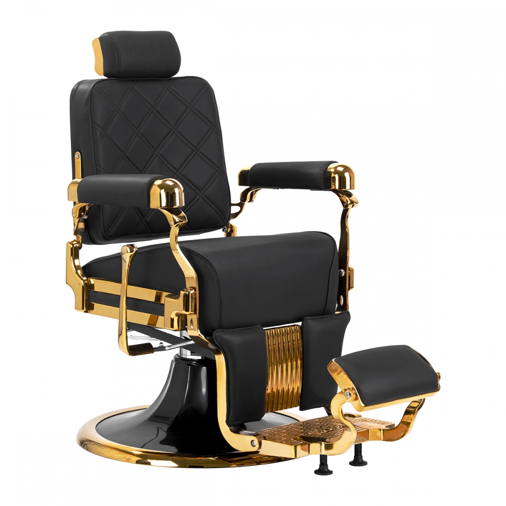 Barber chair Gabbiano Leonardo Gold Black (148992)