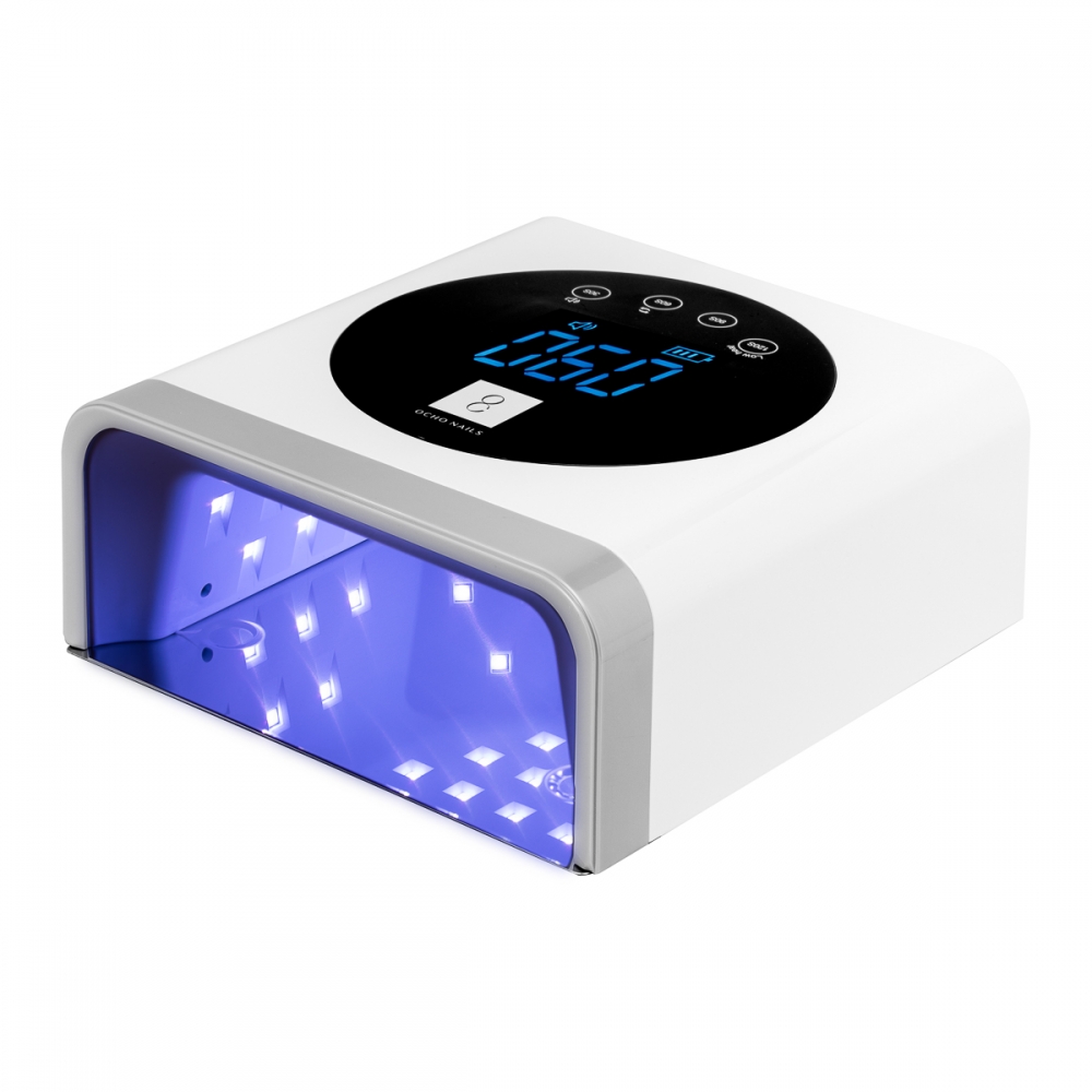 OCHO NAILS LED UV lamp X22 72W wireless white with mirrored bottom (150709)