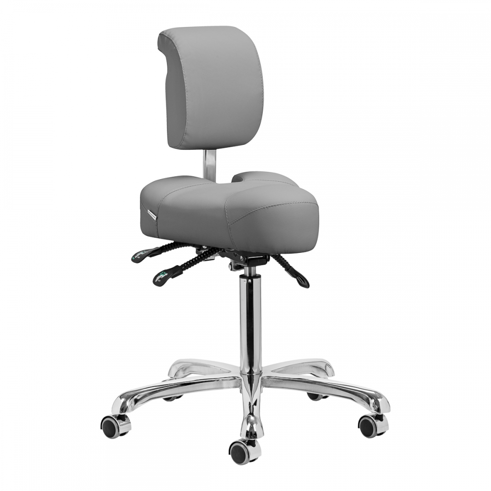 Giovanni podiatry stool 1005 grey (150911)