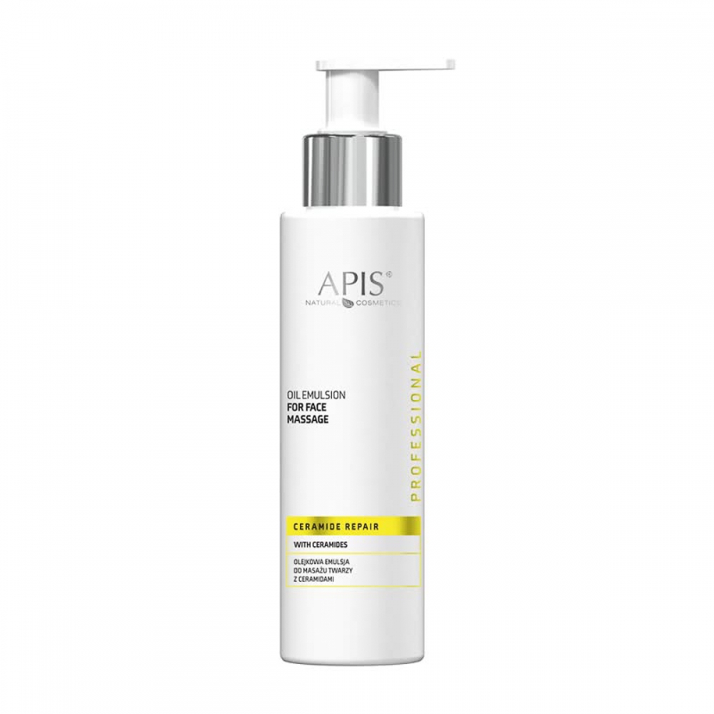 Apis CERAMIDE REPAIR Facial massage oil emulsion with ceramides 150 ml (152211)
