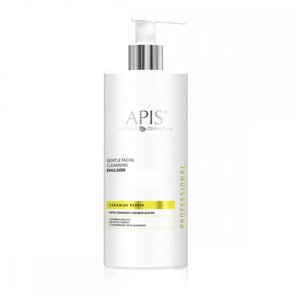 Apis CERAMIDE REPAIR Gentle facial cleansing emulsion with ceramides and beta glucan 500 ml (152214)