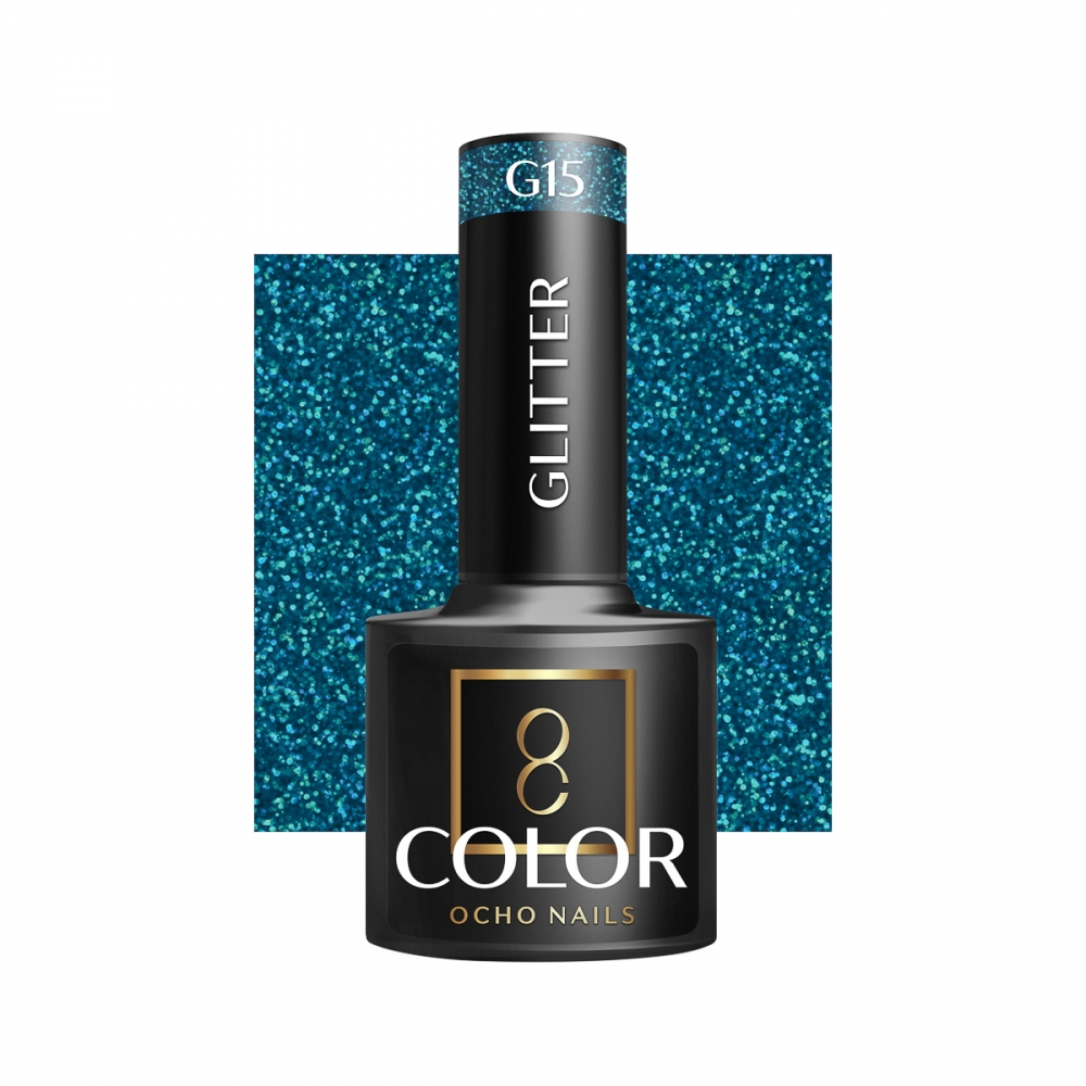 OCHO NAILS Hybrid nail polish glitter G15 -5 g (150674)