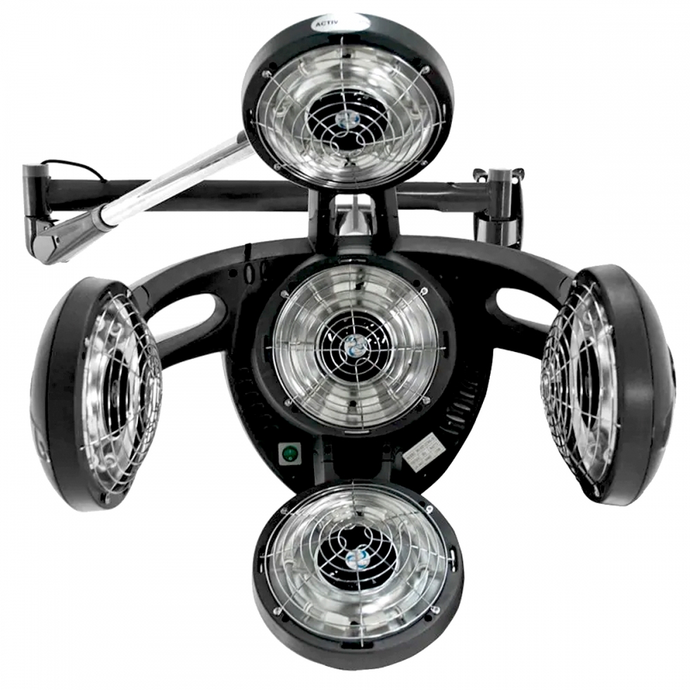 Gabbiano wall-mounted infrazone GD-505W black (149516)