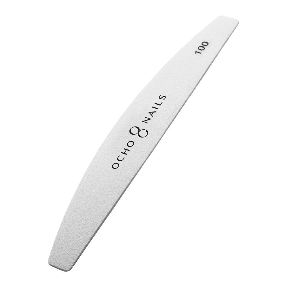 Ocho Nails replacement papers for half-moon metal file. 100 10 pcs. (150144)