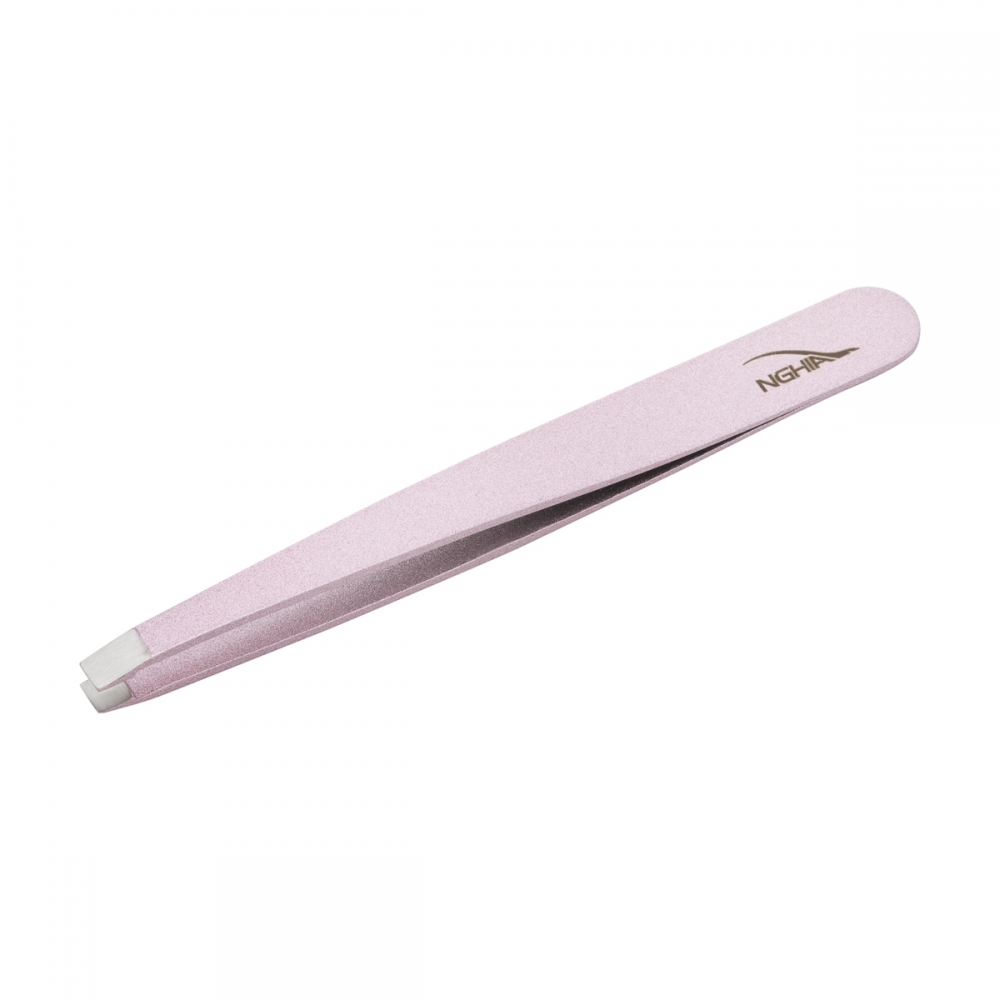 Nghia export tweezers N.404 pink (150231)