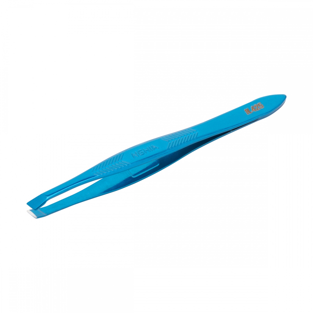 Nghia export tweezers N-425 blue (150237)