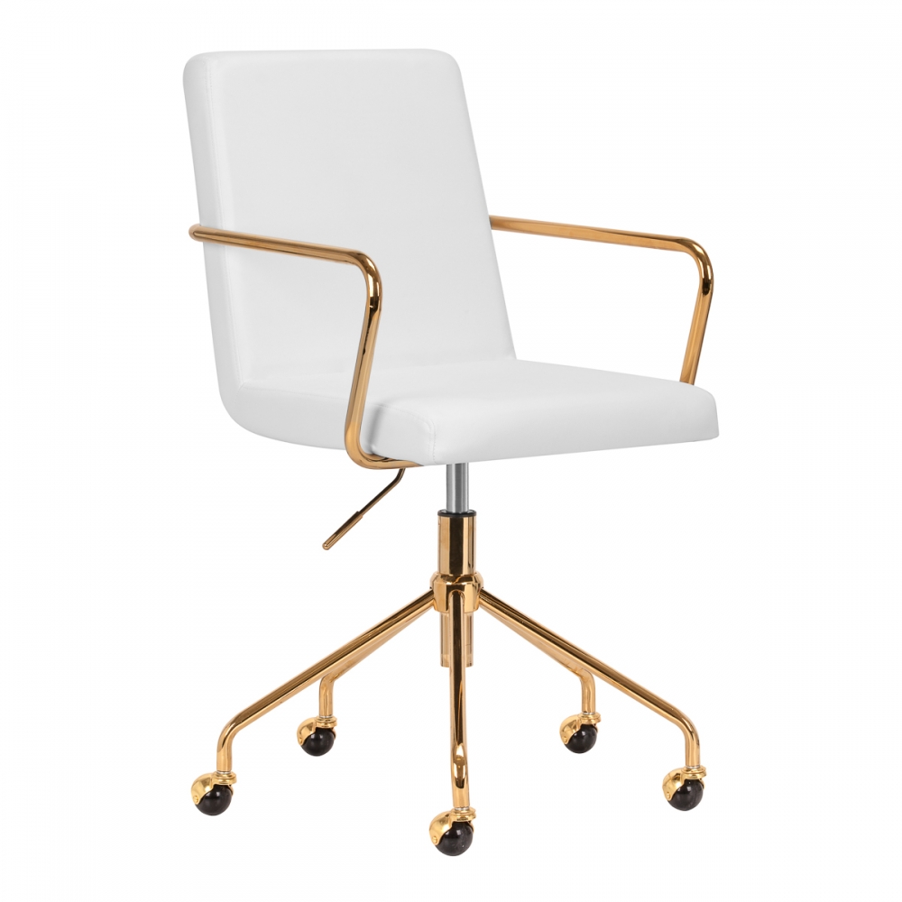 Cosmetic chair QS-OF211G gold light grey (154450)