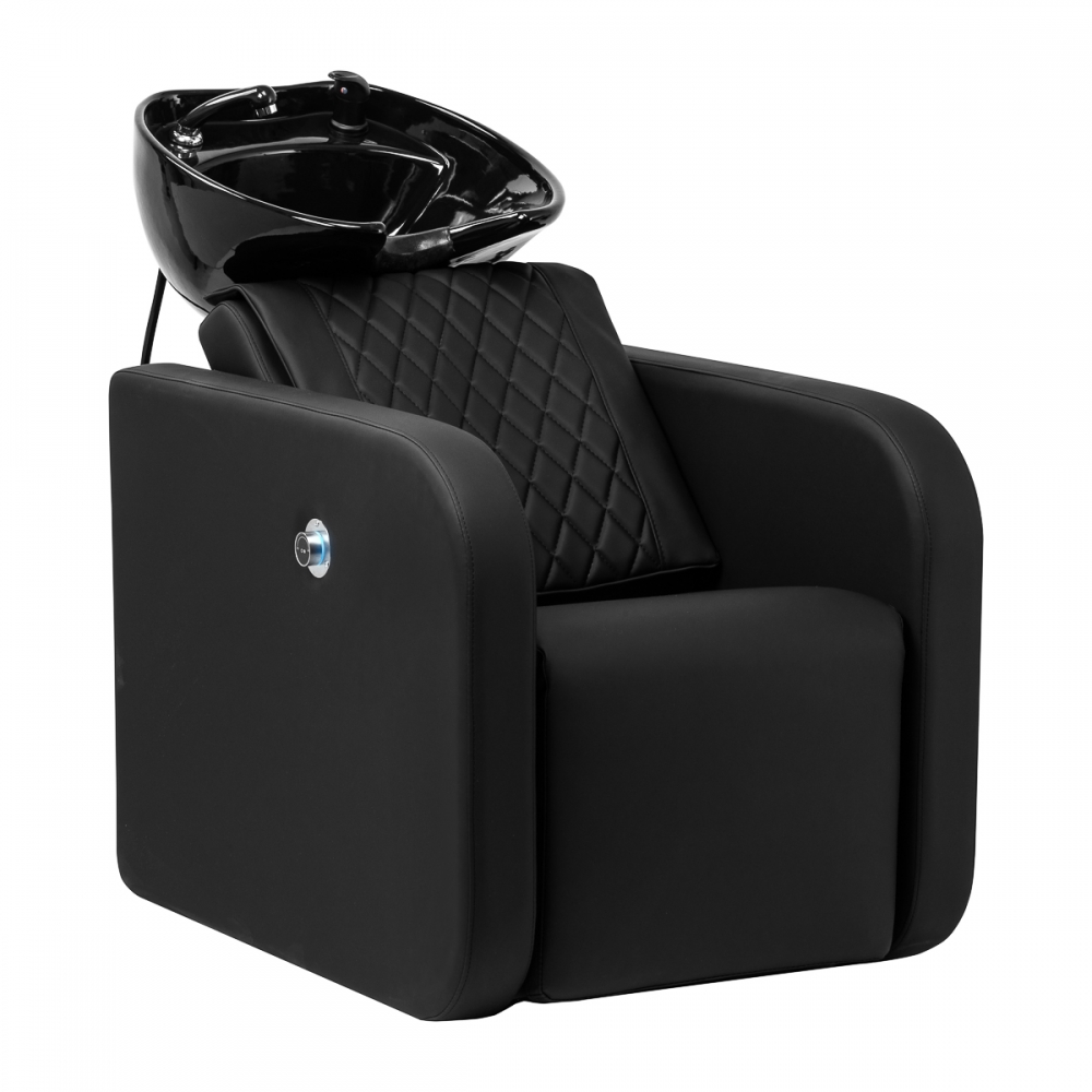 Gabbiano hairdressing wash unit Sylvia black (153418)