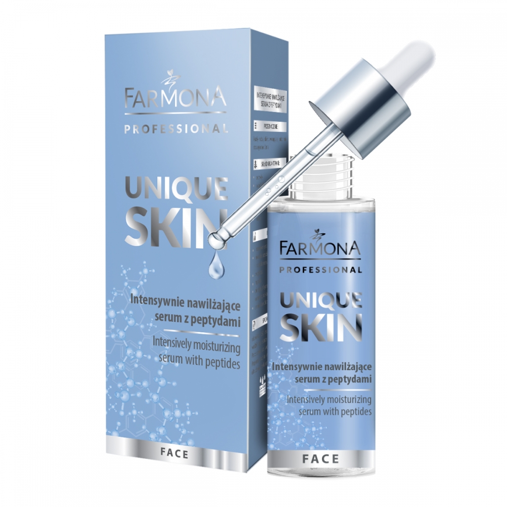 Farmona UNIQUE SKIN Intensive Moisturizing Serum with Peptides 30 ml (155412)