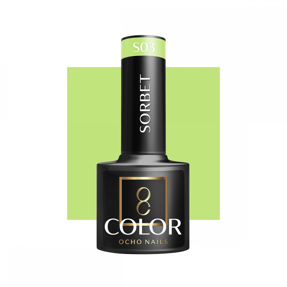 OCHO NAILS Hybrid nail polish Sorbet S03 -5 g (155254)