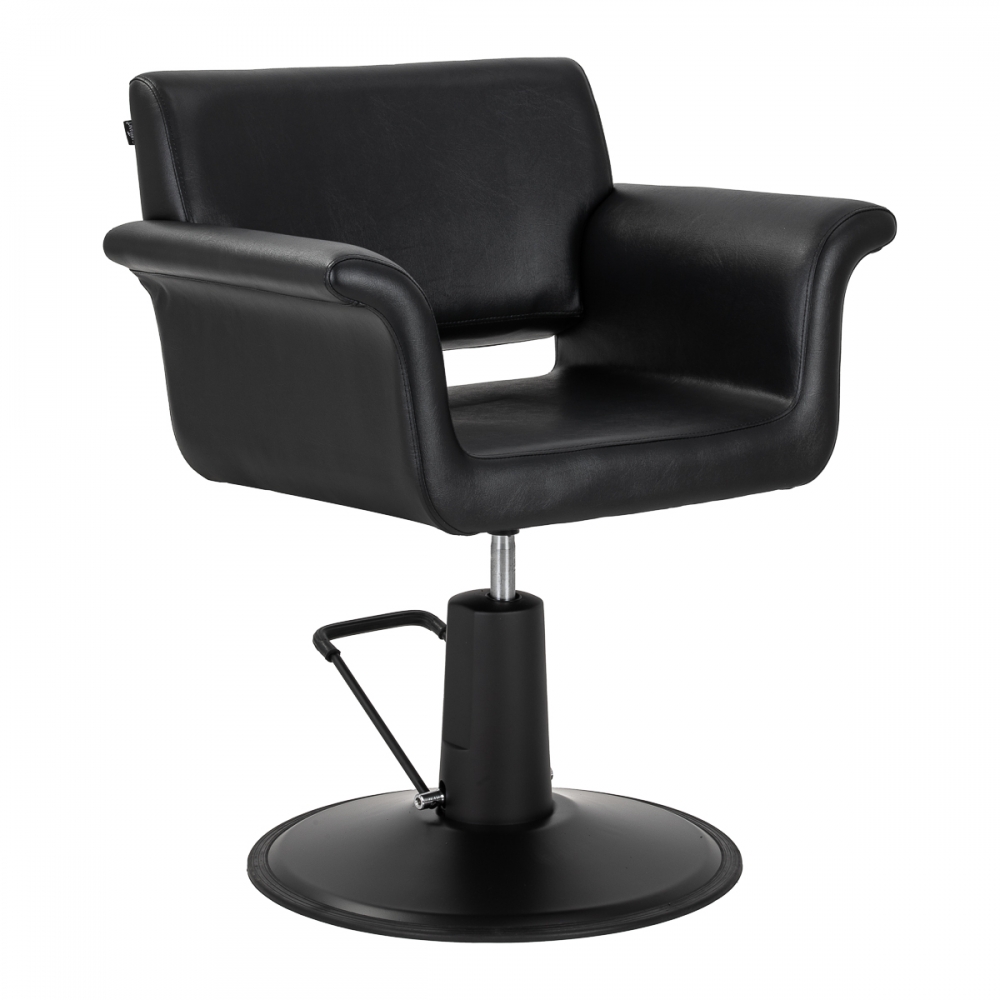 Gabbiano Lucca hairdressing chair black (154152)