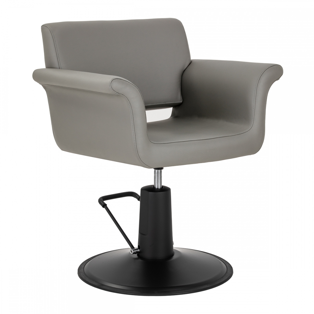 Gabbiano Lucca hairdressing chair grey (154153)