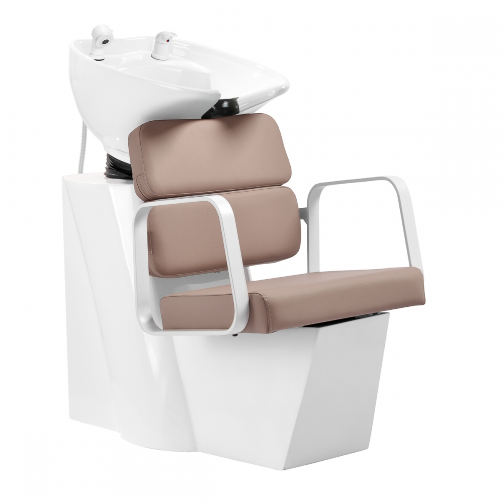 Gabbiano Porto hair wash unit white beige (154151)