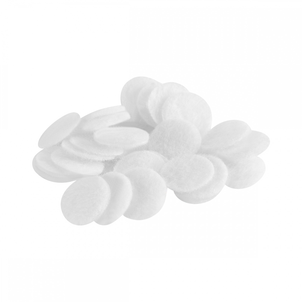 Small cotton microdermabrasion filters, 40 pcs. (155542)