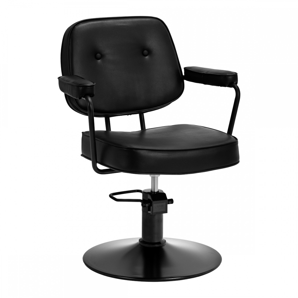 Hair System Hairdressing Chair Tru noir Black (154321)