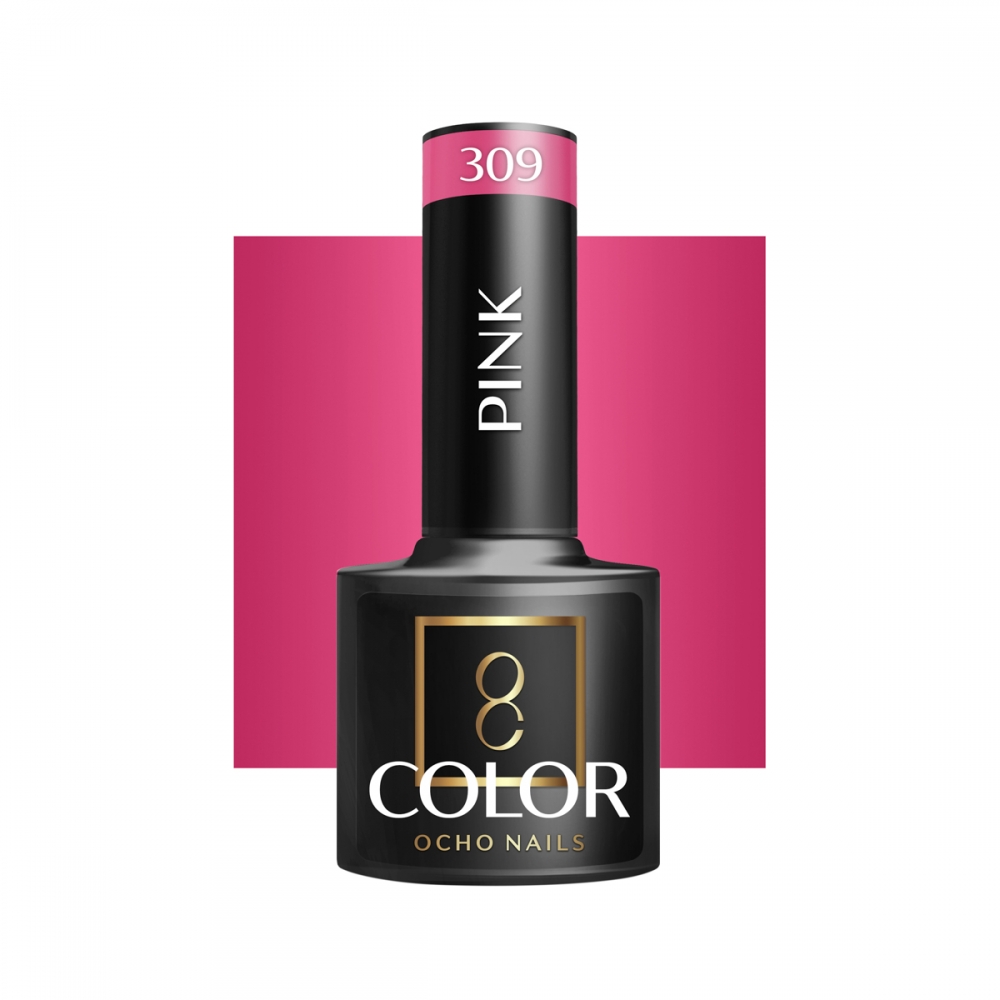 OCHO NAILS Hybrid nail polish pink 309 -5 g (147386)