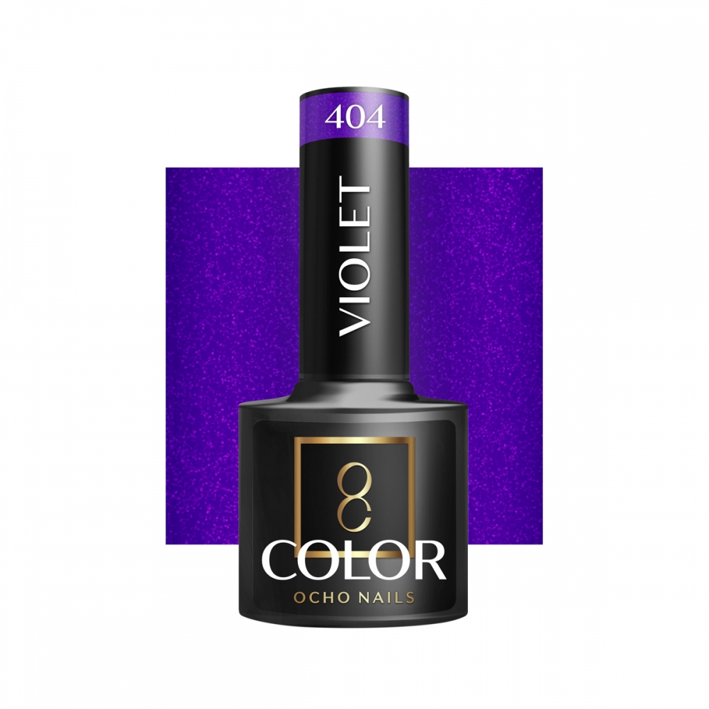 OCHO NAILS Hybrid nail polish violet 404 -5 g (147402)