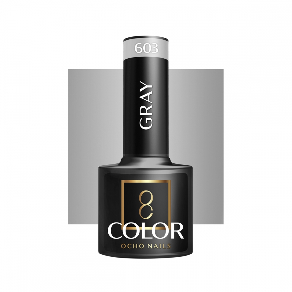 OCHO NAILS Hybrid nail polish gray 603 -5 g (147424)
