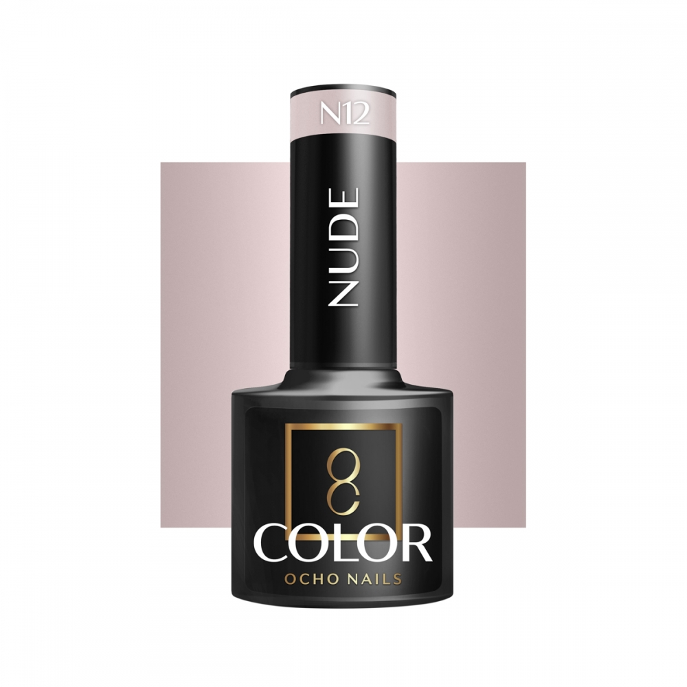 OCHO NAILS Hybrid nail polish nude N12 -5 g (147459)