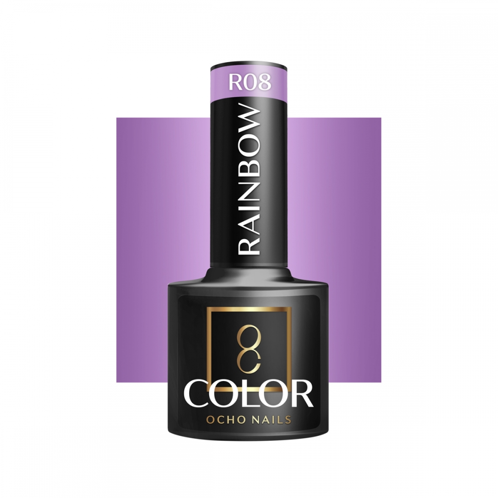 OCHO NAILS Hybrid nail polish rainbow R08 -5 g (147495)