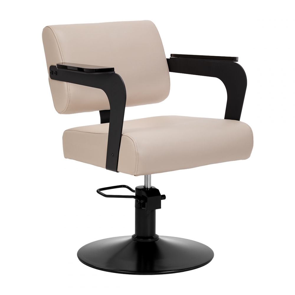 Hair System Jet latte hairdressing chair beige (154318)