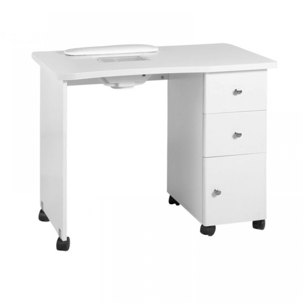 Wood desk 011B with dust absorber AM-8A (104553)