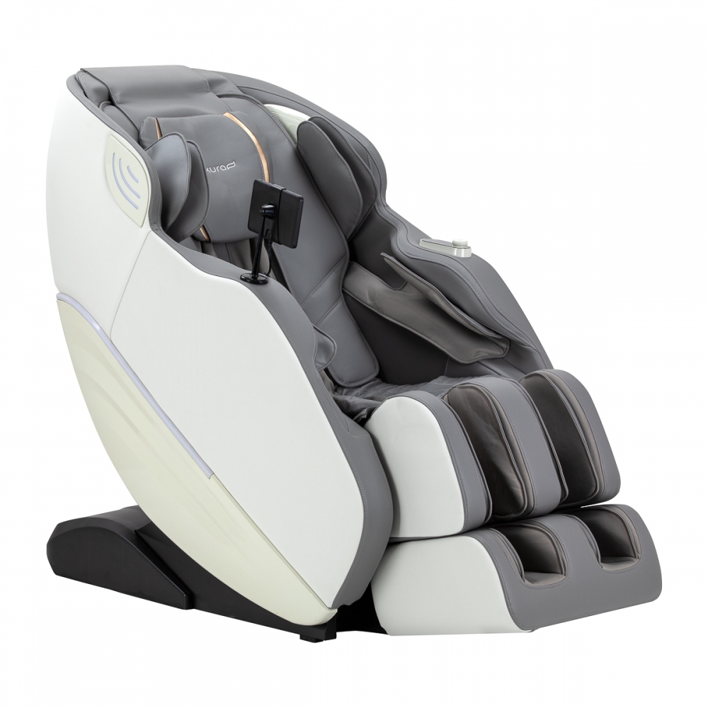 Massage chair 3D Sakura Maximus 809 white and grey (154186)