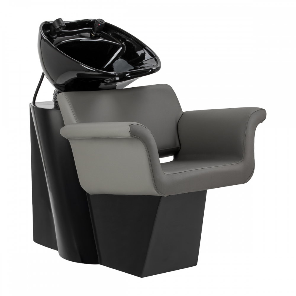 Hairdressing wash unit Gabbiano Lucca grey  (154156)