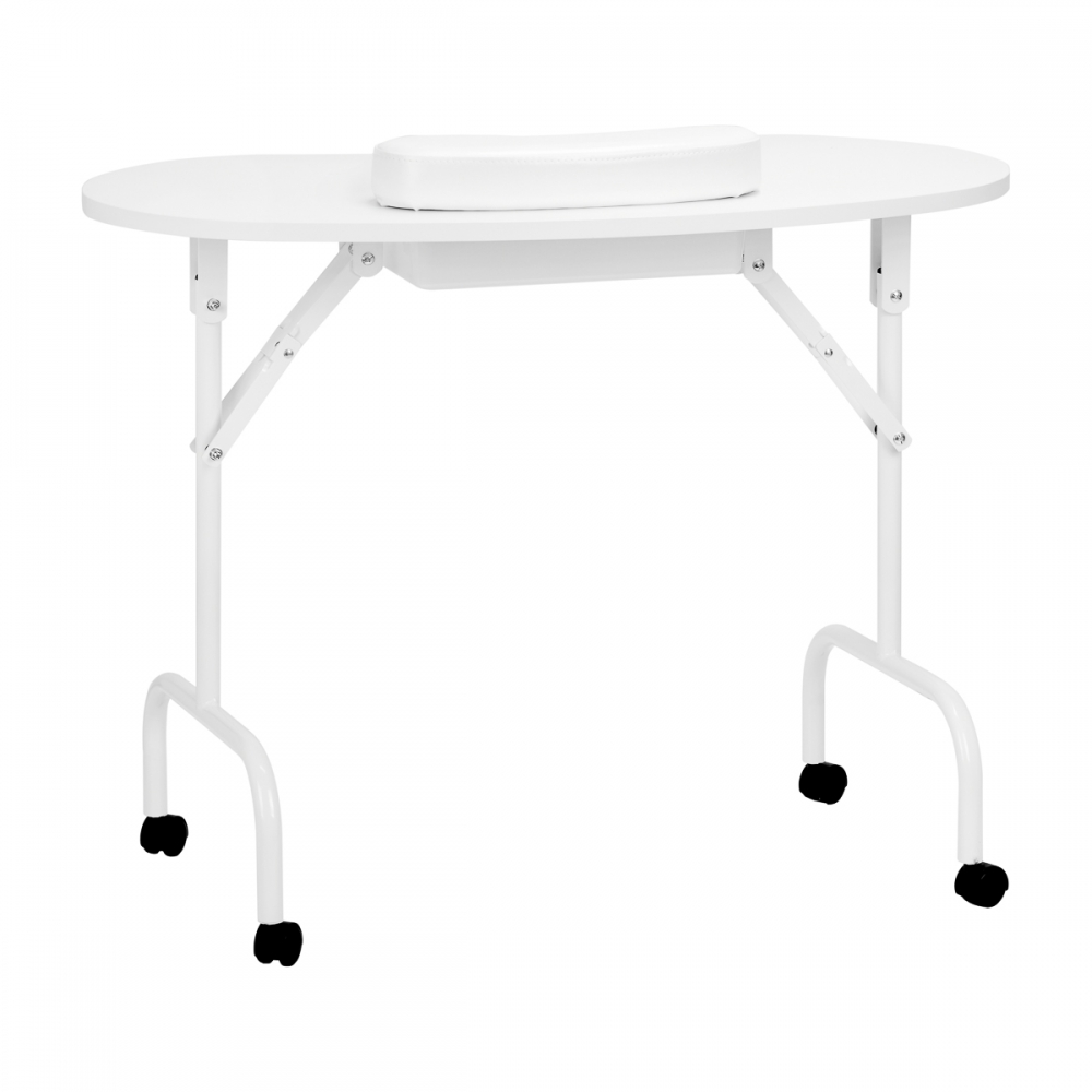 Folding desk 4031 white + bag (113259)
