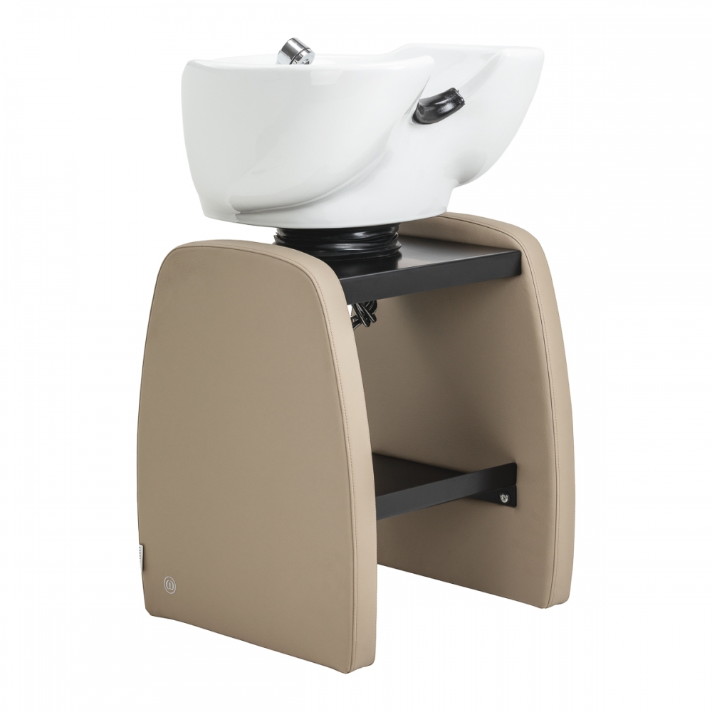 Hairdressing wash unit Omega Aqualina beige (154494)